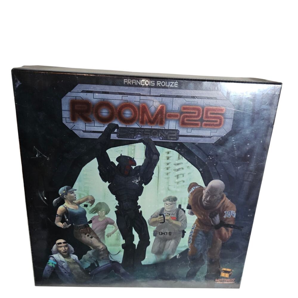 ROOM-25 New Never Used Season 2 Expansion Box Matagot tabletop Board Game Nerds